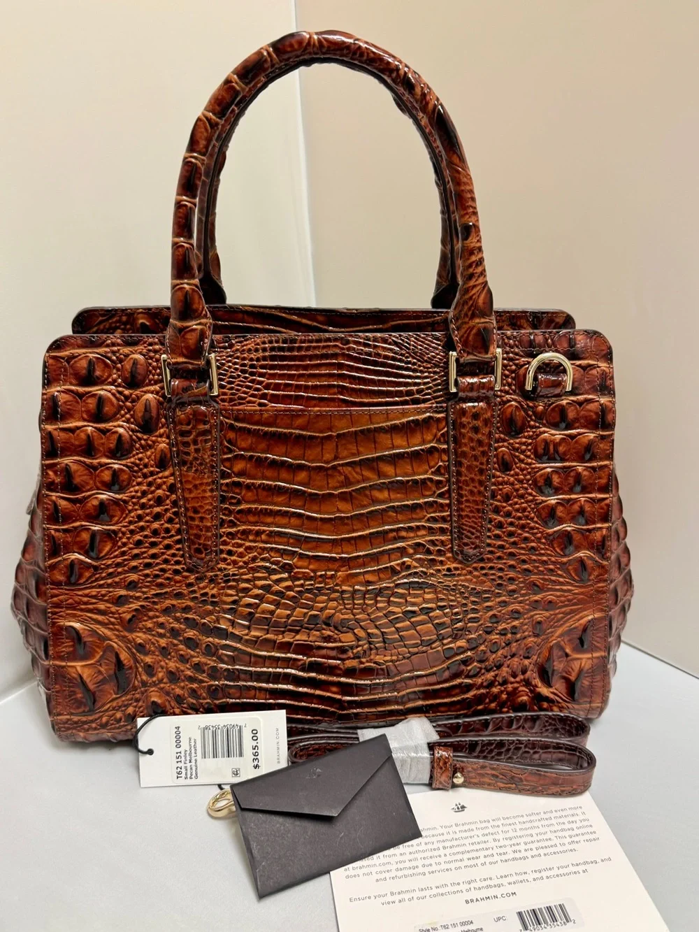 Brahmin Small Finley Pecan Melbourne